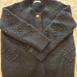 Smash + Tess Charcoal Knit Sweater